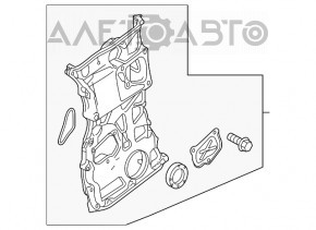 Передняя крышка двигателя Honda CRV 12-16 2,4