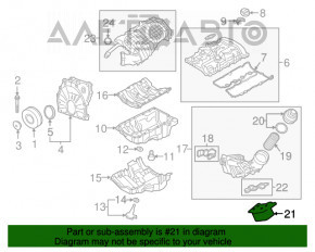 Охладитель ДВС BMW X3 G01 18-19 2.0T