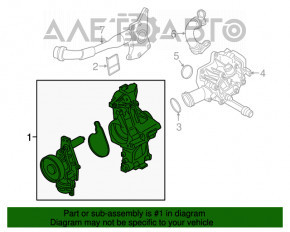 Pompa de apă BMW 7 G11 G12 16-19 B58