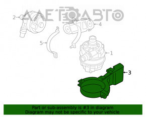 Suportul pompei auxiliare de răcire pentru BMW X3 G01 20-