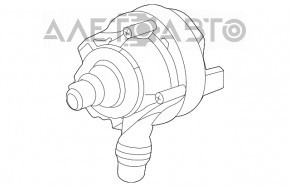 Pompa auxiliară de răcire pentru BMW X3 G01 20- nouă, originală OEM