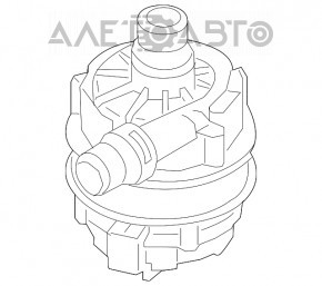 Вспомогательный насос охлаждения BMW 3 G20 19- новый OEM оригинал
