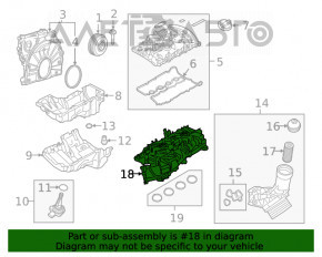 Colector de admisie pentru BMW X3 G01 20- 2.0T cu intercooler