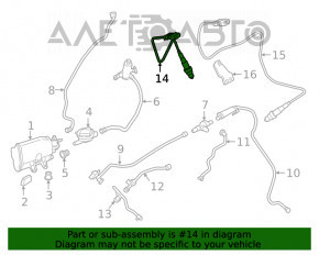 Sonda lambda pentru primul BMW F30 17-18 B46