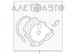 Защита ремня ГРМ задняя Acura MDX 14-20 OEM