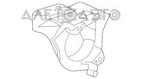 Suportul de motor pentru Honda Accord 13-17 3.5, original OEM nou.