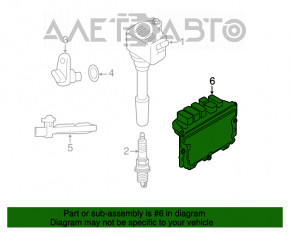 Блок ECU компьютер двигателя Mini Cooper F56 3d 14- 1.5t