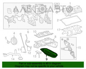 Palet ulei Lexus IS250 14-20 4GRFSE