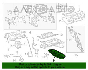 Palet ulei Lexus IS250 06-13