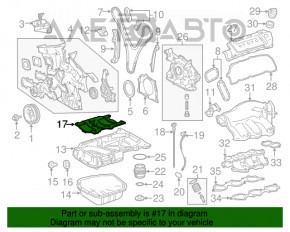 Reflector de ulei 2GR-FXE Lexus RX450h 10-15