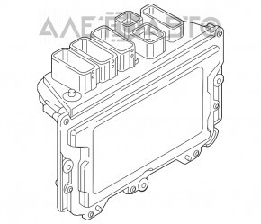 Блок ECU компьютер двигателя BMW 3 G20 19-22 2.0T B46B20B