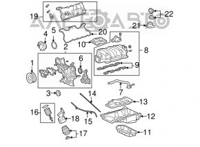 Capacul gurii de umplere a rezervorului de combustibil al modelului Toyota Camry V40 Hybrid.