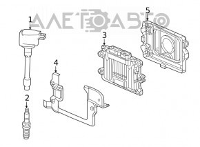 Свеча зажигания Honda Accord 18-22 1.5T L15B7