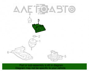 Suport motor dreapta pentru Lexus LS460 07-12