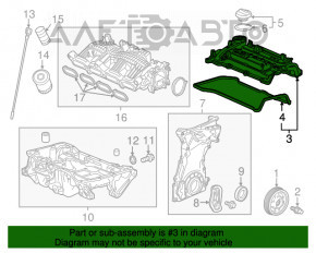 Capac supapă Honda CRV 17-2222 1.5Т L15BE