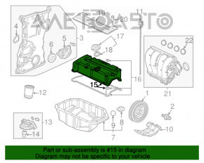 Capacul supapei Honda CRV 12-16 2,4