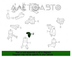 Suport motor frontal Lexus RX450h 10-15