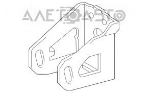 Suport motor de amortizare frontal Toyota Prius V 12-17