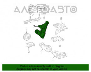 Кронштейн натяжителя Toyota Prius 20 04-09