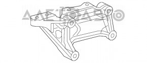 Suport motor dreapta pentru perna de motor Lexus NX200t NX300 15-21