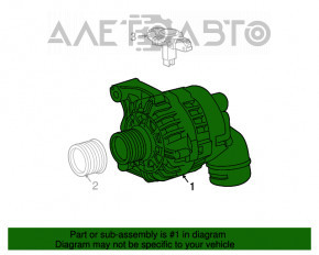 Generatorul BMW 335i e92 07-13 n54