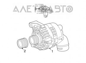 Generatorul BMW 335i e92 07-13 n54