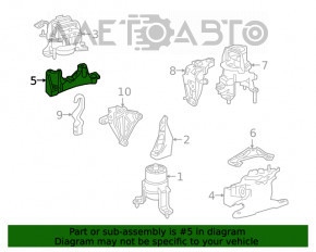 Suport motor dreapta Toyota Camry v70 18-