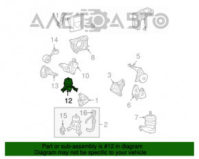 Pernele motorului drept Lexus RX300 RX330 RX350 04-09