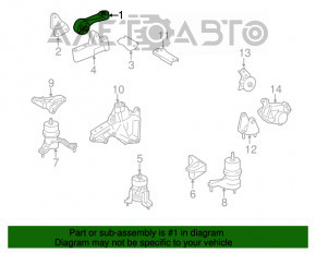 Pernele superioare ale motorului Lexus RX450h 10-15