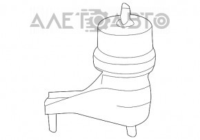 Perna motorului stânga Lexus ES350 07-12 nou aftermarket TENACITY