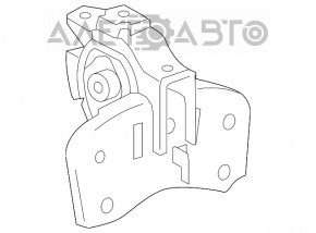 Suport motor stânga Lexus CT200h 11-17 nou original OEM