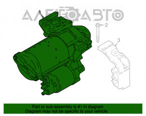 Стартер BMW 7 G11 G12 16-19 B58