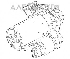 Стартер BMW X3 G01 20- 2.0T