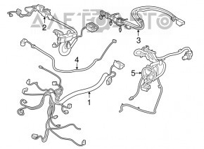 Cablu motor BMW F30 17-18 B46 RWD, 1 modul