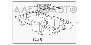 Поддон масляный GMC Terrain 10-17 2.4 LAF l4