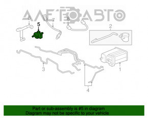 Ventil de purjare a vaporilor de combustibil Chevrolet Volt 11-15