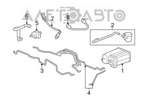 Ventil de purjare a vaporilor de combustibil Chevrolet Volt 11-15