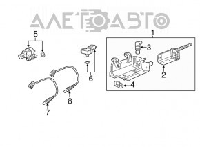 Sonda lambda a doua pentru Chevrolet Volt 11-15