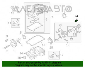 Senzor de presiune a uleiului BMW X3 F25 11-17 2.0T