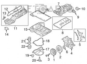 Датчик уровня масла BMW 7 16-22 4.4 N63M30 B7