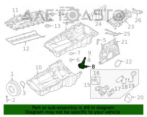 Датчик уровня масла двигателя BMW X3 G01 18-21