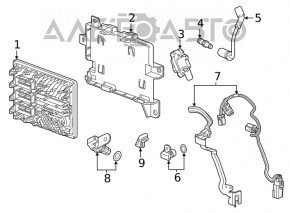 Senzor de detonare Chevrolet Camaro 16- 2.0T