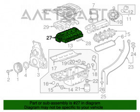 Colector de admisie pentru Chevrolet Camaro 16- 6.2