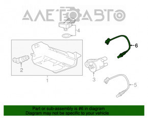 Sonda lambda pentru al doilea Chevrolet Impala 14-20 2.5