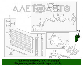 Suport compresor aer condiționat Chevrolet Equinox 18-22 LYX