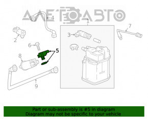 Map Sensor Chevrolet Volt 16-