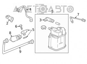 Map Sensor Chevrolet Volt 16-