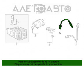 Sonda lambda dreapta prima Chevrolet Camaro 16- 6.2 noua originala OEM