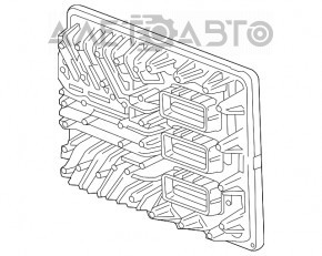 Блок ECU компьютер двигателя Chevrolet Malibu 16-