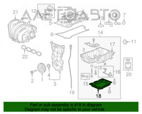 Palet motor Chevrolet Camaro 16- 2.0T